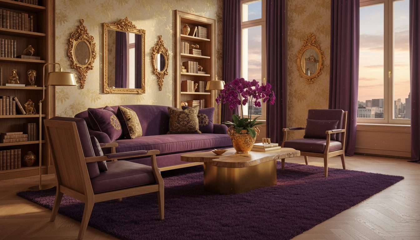 découvrez comment intégrer la couleur pourpre dans votre décoration avec élégance et style. astuces et idées pour un intérieur chaleureux et raffiné.