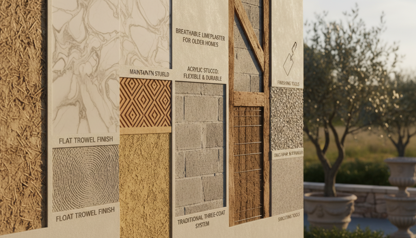 découvrez tout sur l'enduit sur mur extérieur : les différents types, les étapes de pose, et nos conseils pour une finition parfaite et durable.