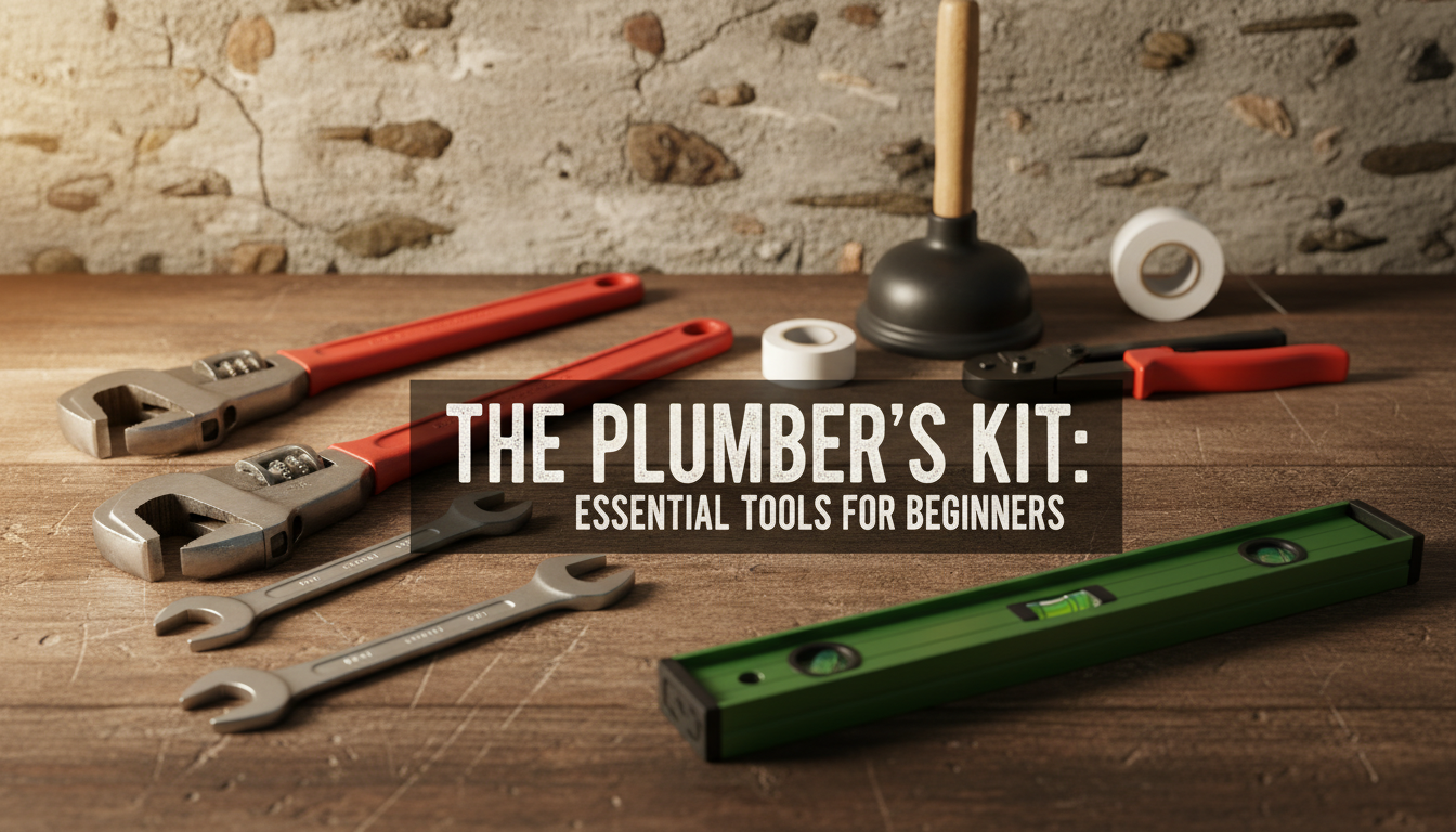 découvrez le kit du plombier idéal avec tous les outils indispensables pour bien débuter dans le métier. guide complet pour les débutants en plomberie.