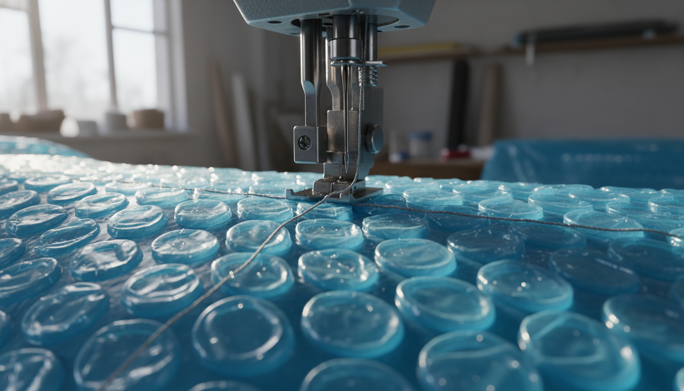 apprenez à coudre une bâche à bulles grâce à nos astuces et techniques de professionnel pour une réparation durable et efficace.