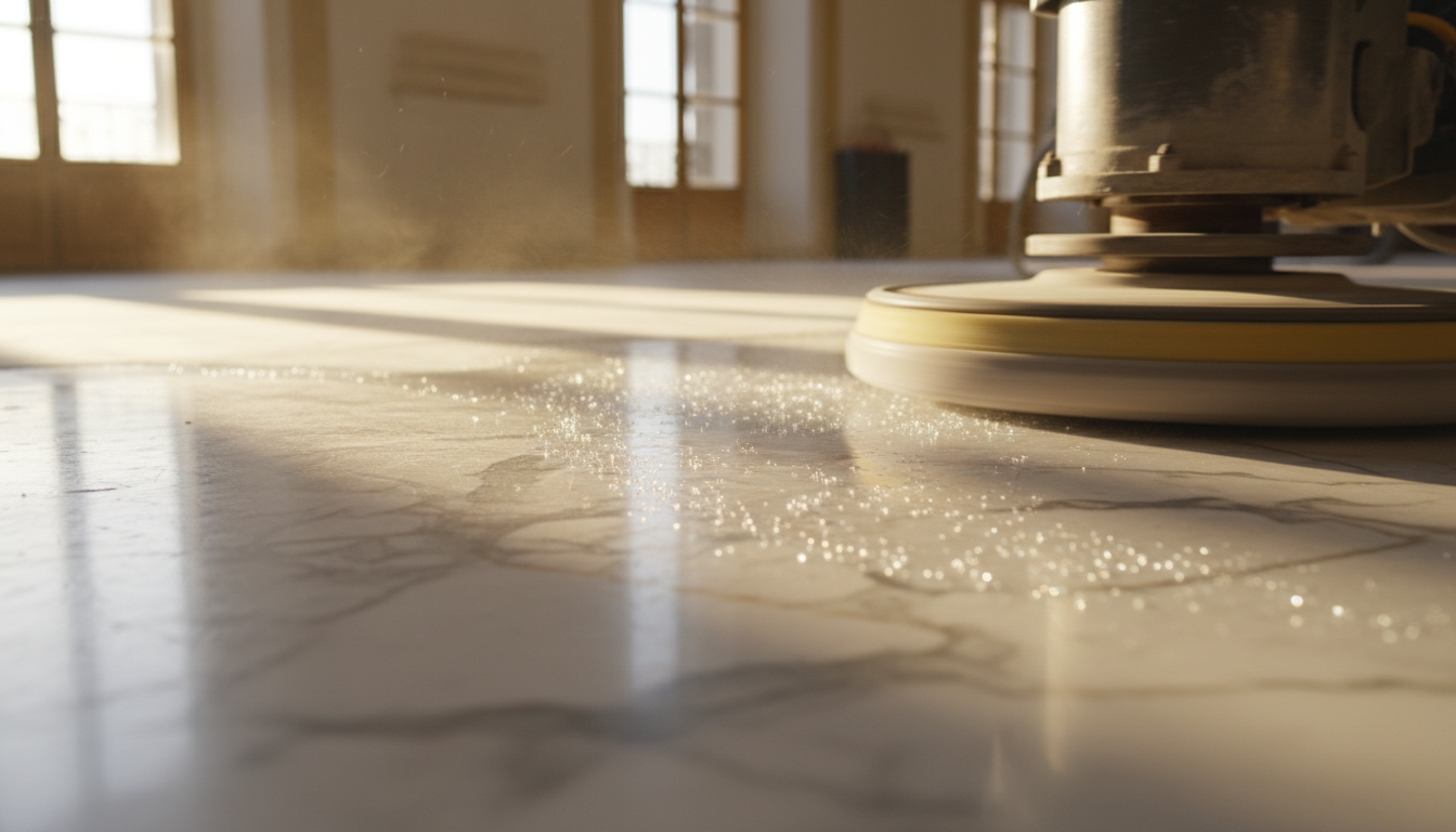 découvrez la technique de cristallisation des marbres pour redonner éclat et brillance à vos surfaces en marbre. un guide complet pour un résultat professionnel et durable.