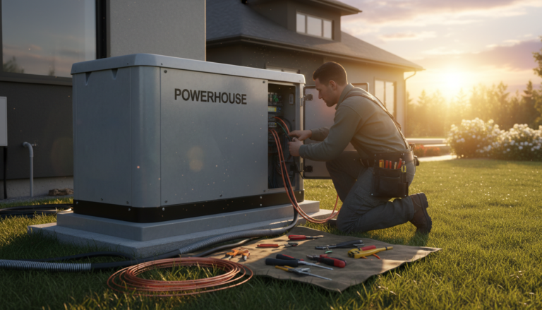 expert en installation et dépannage de groupes électrogènes, notre électricien génératrice garantit un service rapide et fiable pour assurer votre alimentation électrique en toutes circonstances.