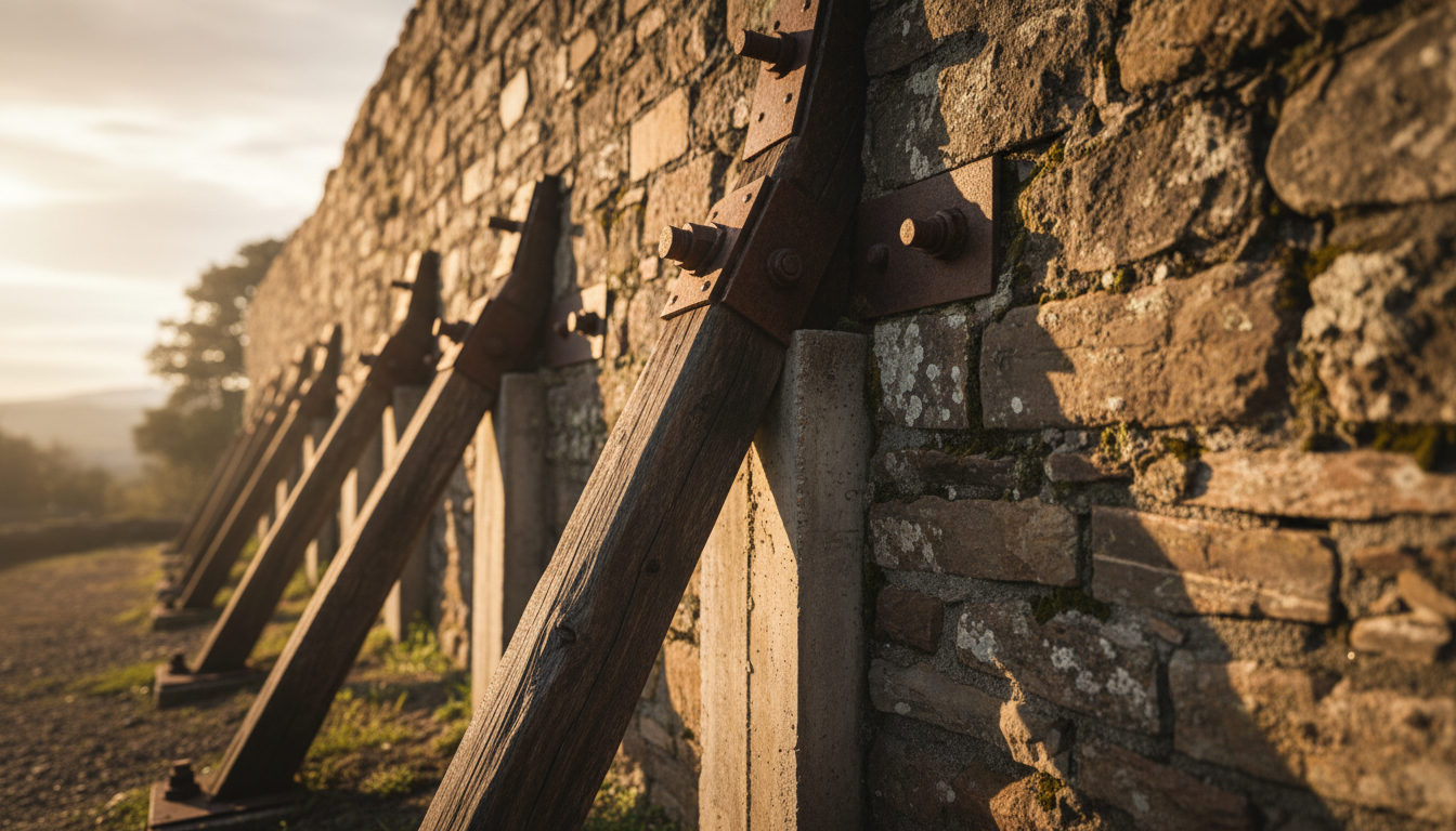 découvrez des méthodes efficaces et durables pour consolider un mur en pierre qui penche, en assurant sa stabilité et sa sécurité à long terme.