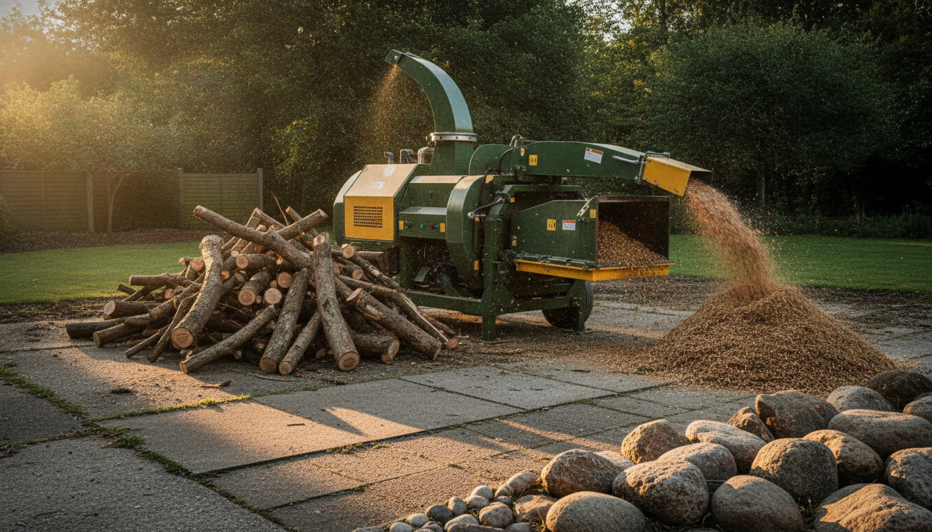 découvrez nos conseils et tarifs pour la location d'un broyeur de branches, idéal pour transformer vos végétaux en paillis ou compost facilement.