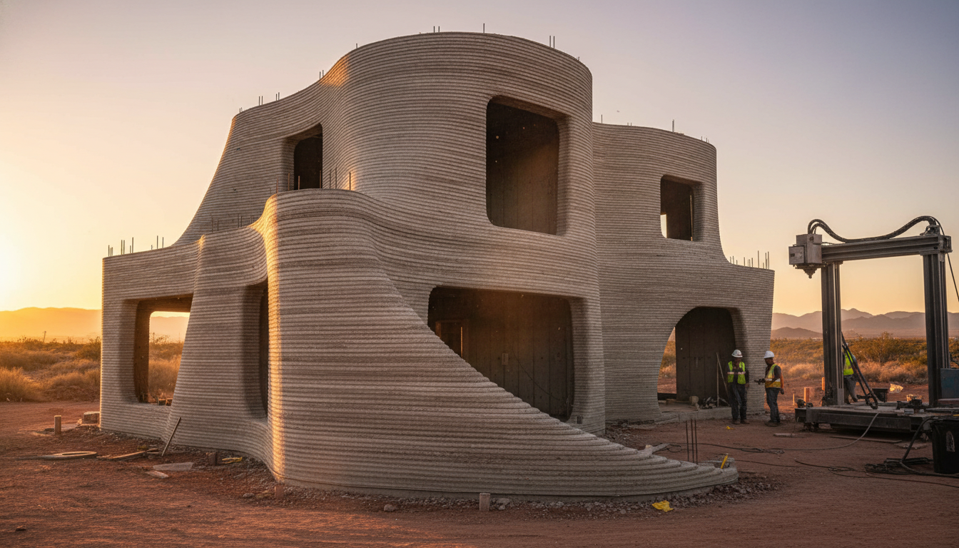 découvrez tout sur les maisons imprimées en 3d : prix, durée de construction et avantages. une révolution architecturale pour un habitat innovant, rapide et économique.