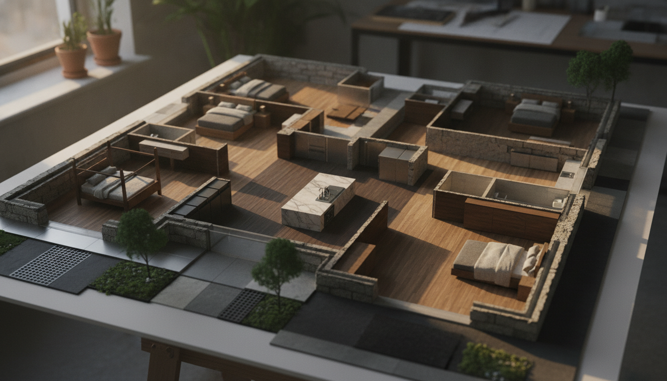 découvrez nos plans de maison plain-pied 4 chambres avec des modèles variés et des idées d'aménagement pour créer un intérieur fonctionnel et confortable.