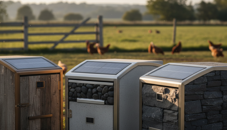 découvrez notre sélection 2026 des meilleures portes poulailler solaires automatiques, pour une protection efficace et un confort optimal de vos poules.